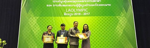 Đại học FPT 'xuất khẩu' cuộc thi giải toán ViOlympic sang Lào